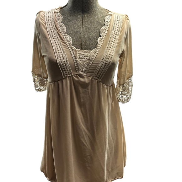 ModCloth and Margo & Sebastian Retro dresses lot of 2 size medium - Picture 2 of 7